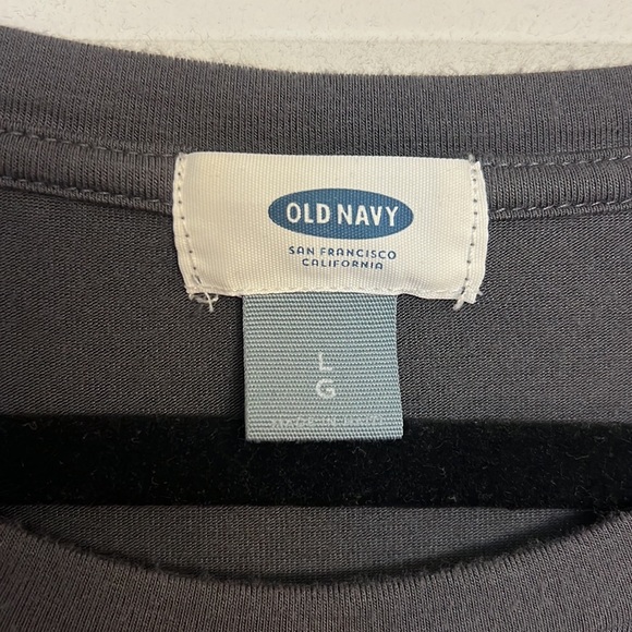Old Navy Gray Long Sleeve Shirt - L - Picture 3 of 3